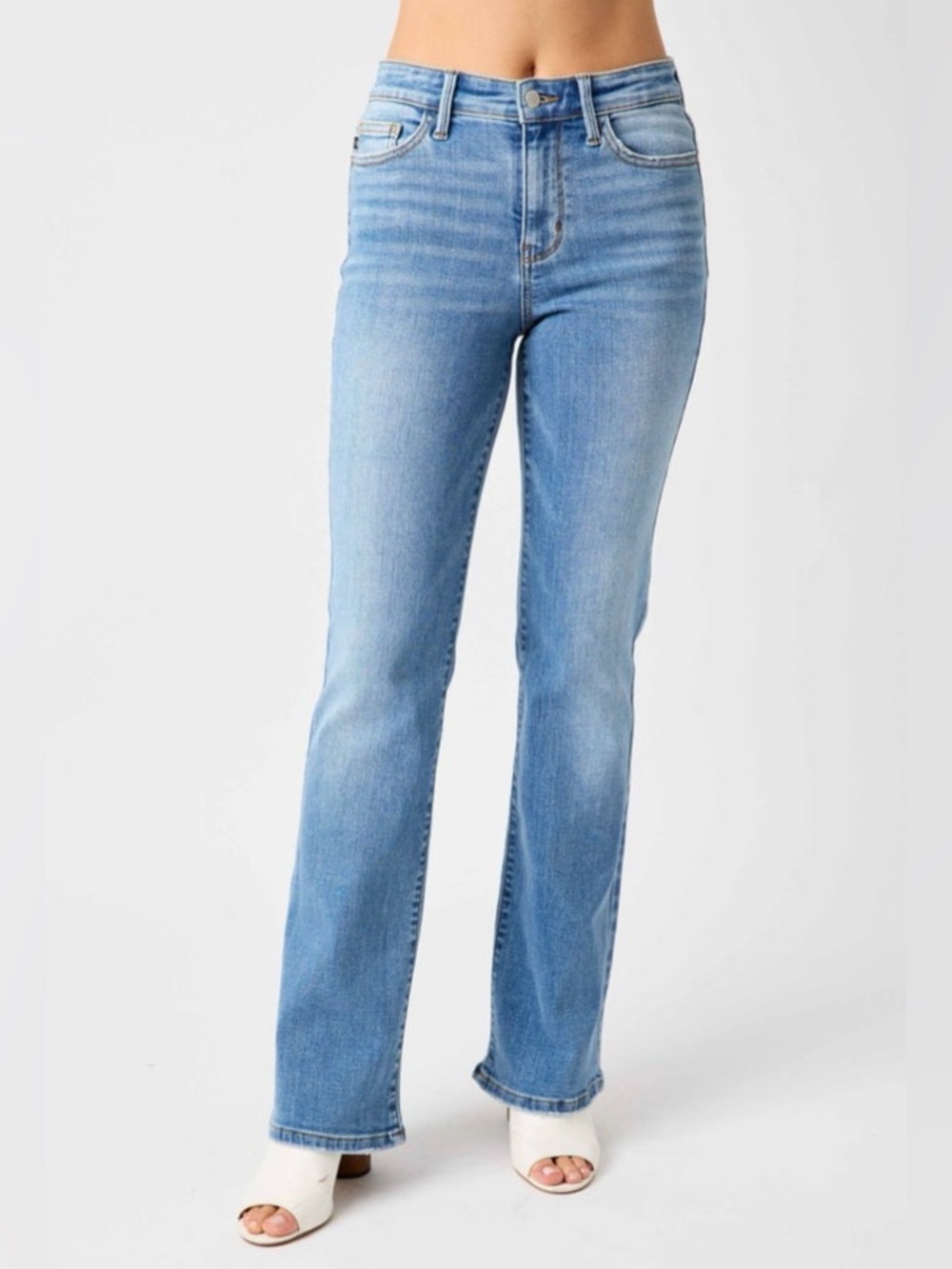 Judy Blue Light Blue Women's Mid-Rise Vintage Bootcut Jeans Size 11/30